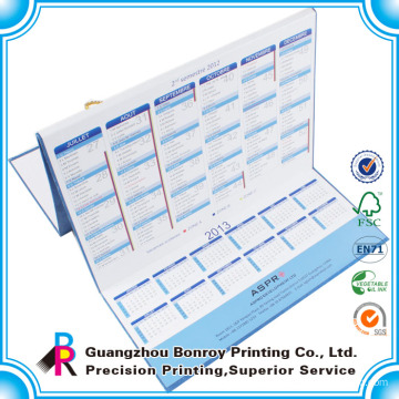 2014 Customized design and high quality calendar /high quality photo wall calendar printing.